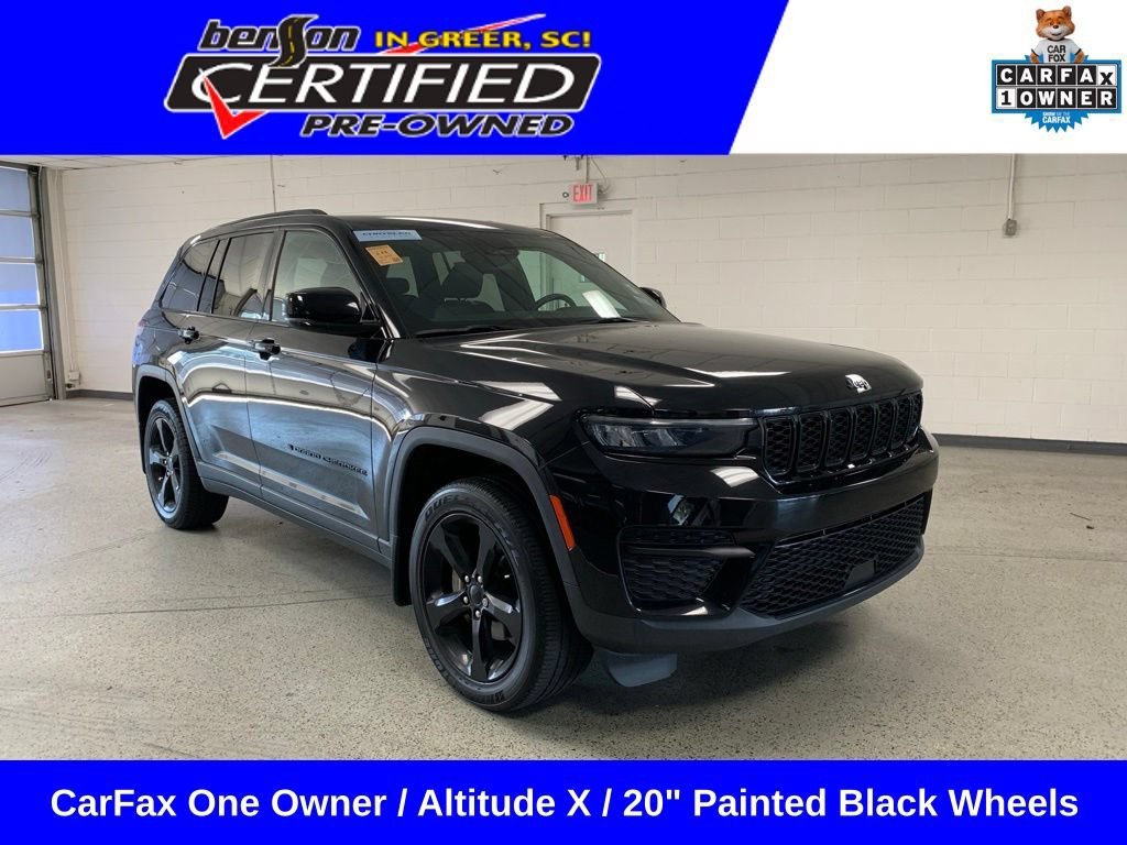 Certified 2023 Jeep Grand Cherokee Altitude