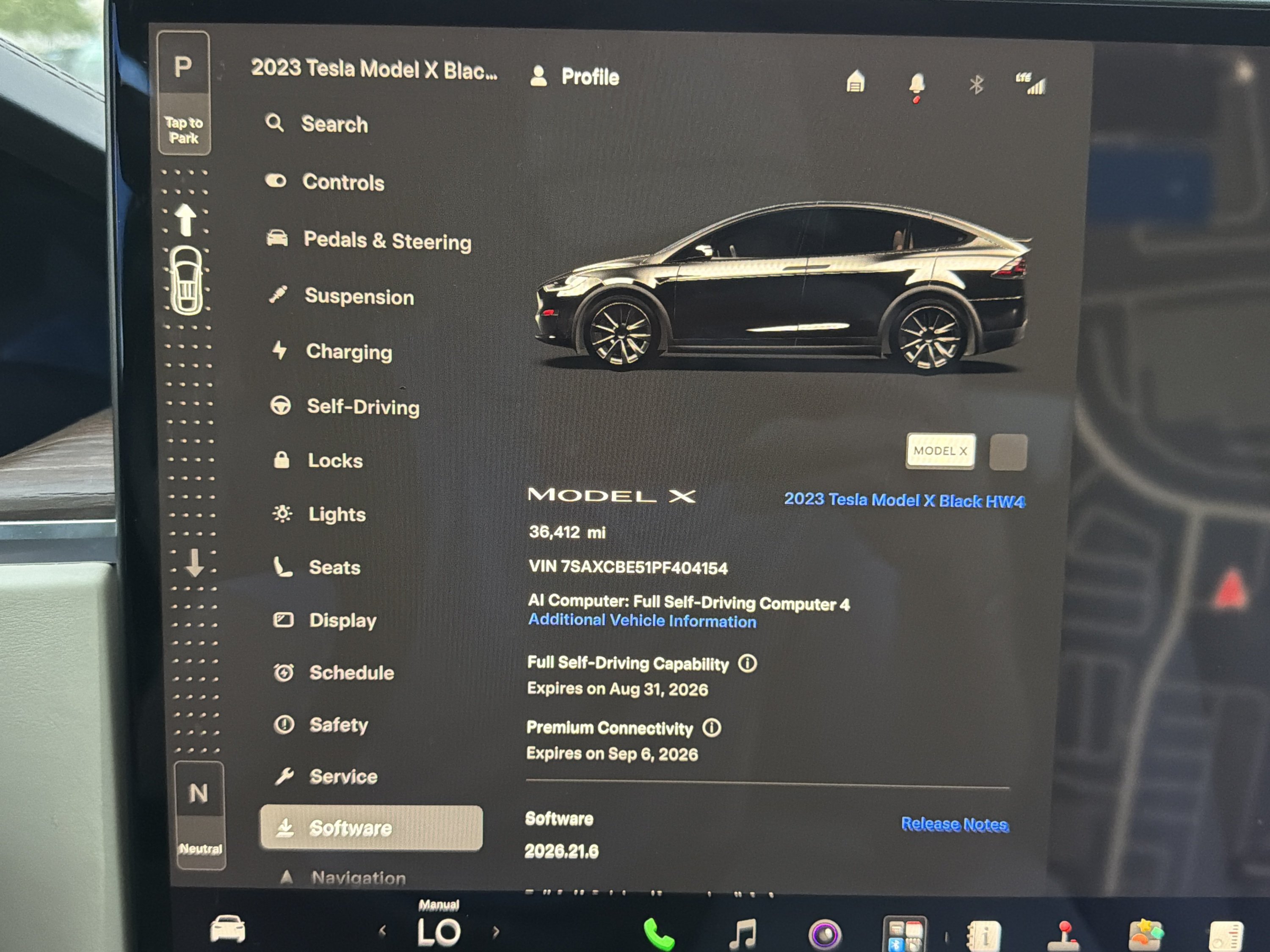 Used 2023 Tesla Model X AWD/4WD image 3
