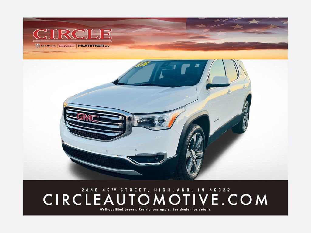 Used 2018 GMC Acadia SLT FWD image 1