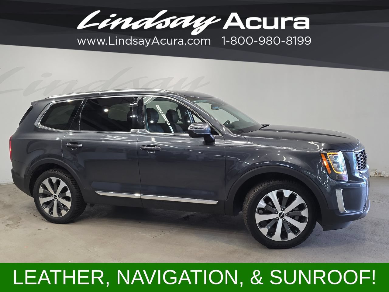 Used 2022 Kia Telluride EX w/ EX Premium Package AWD/4WD image 3
