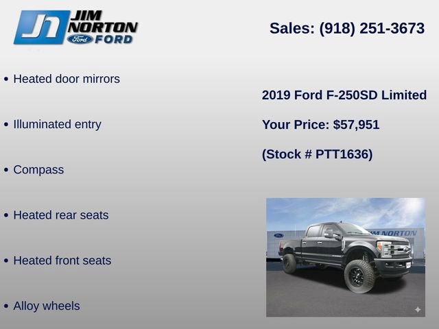 Used 2019 Ford F250 Limited AWD/4WD image 15