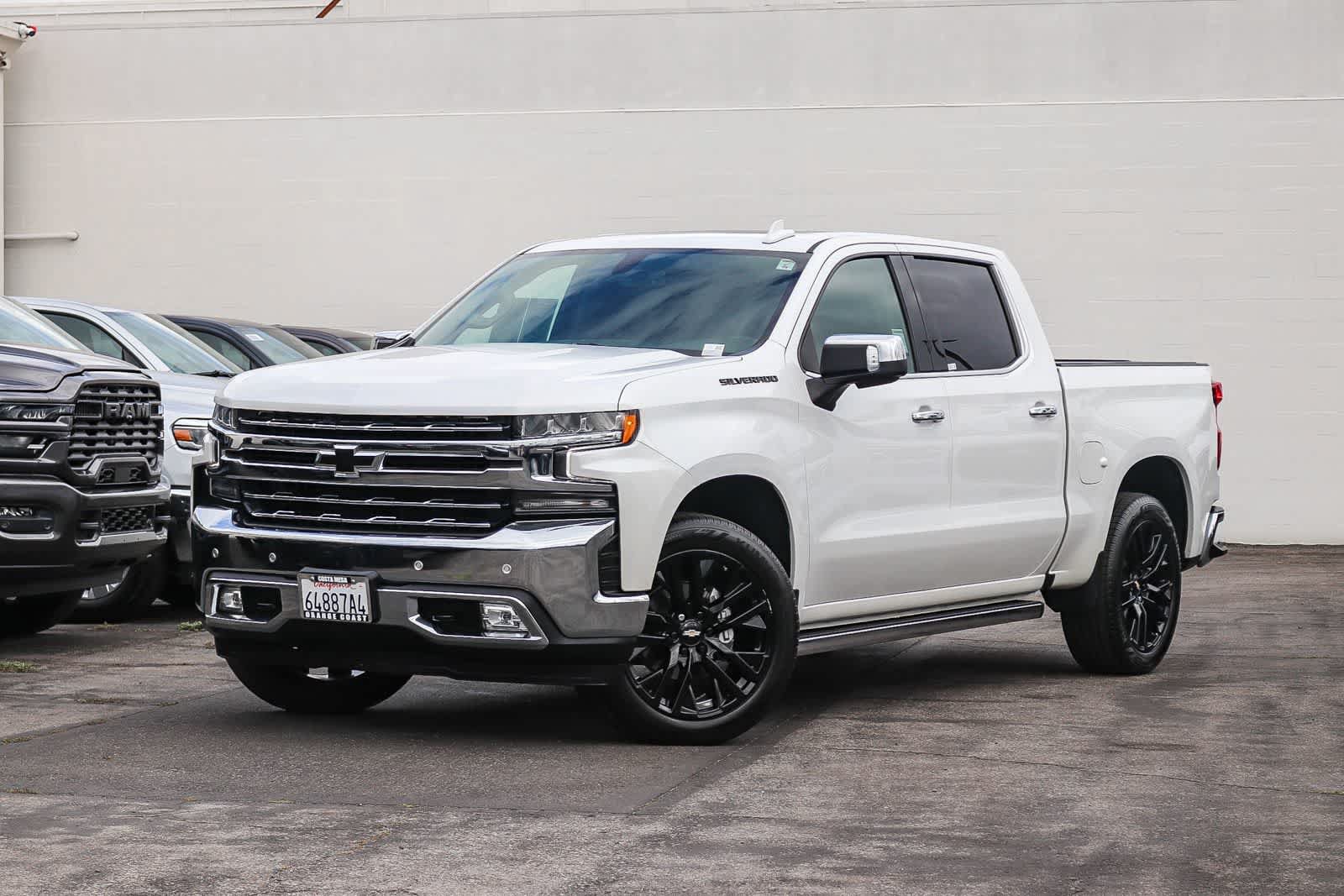 Used 2021 Chevrolet Silverado 1500 LTZ w/ LPO, Dark Essentials Package