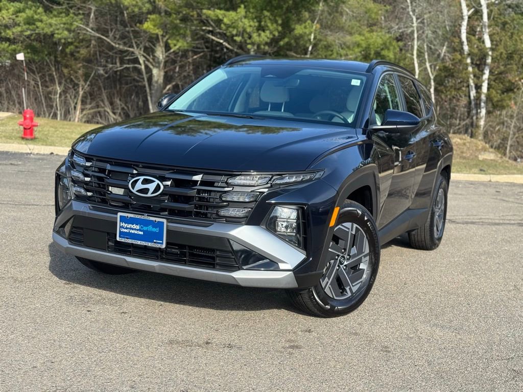 Used 2025 Hyundai Tucson Blue image 1