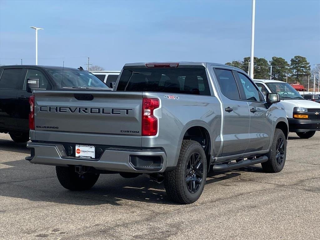 New 2026 Chevrolet Silverado 1500 Custom w/ Turbomax Blackout Package AWD/4WD image 3