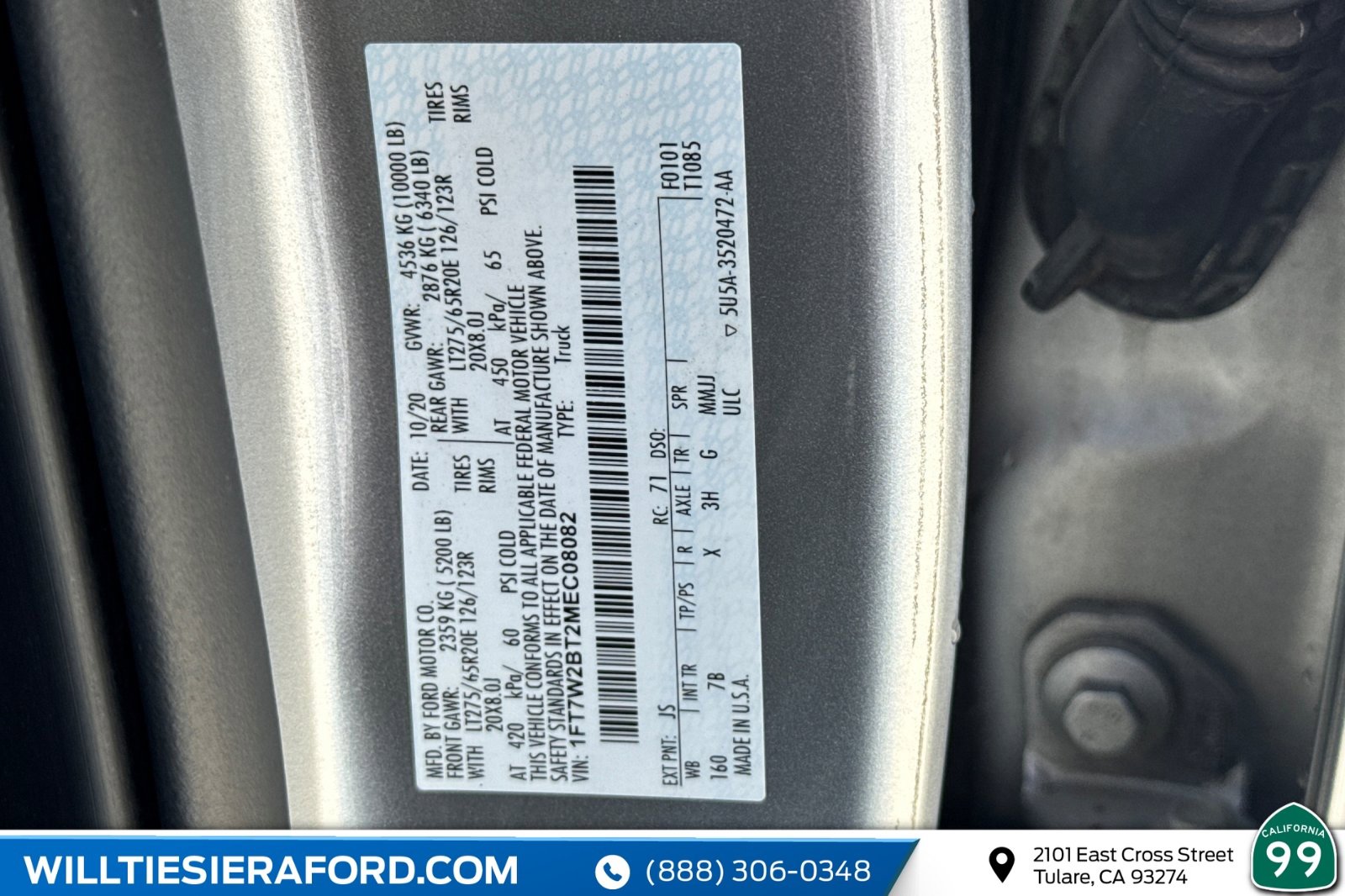 Certified 2021 Ford F250 Platinum w/ FX4 Off-Road Package image 16