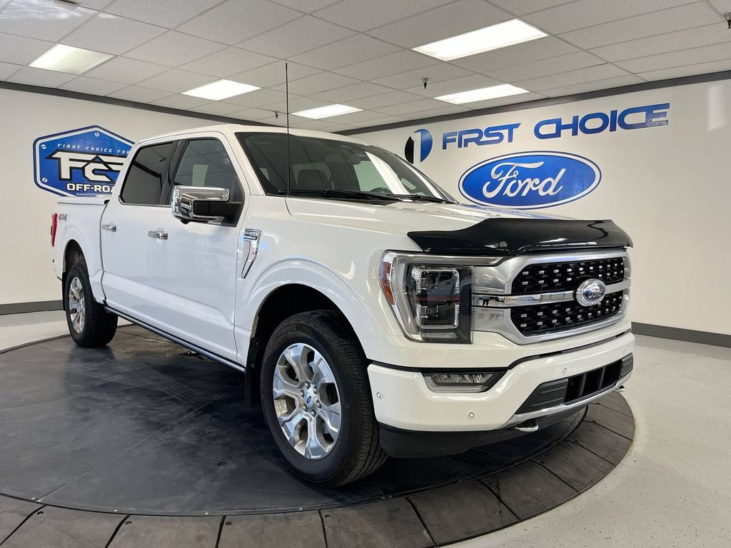 Used 2023 Ford F150 Platinum w/ Max Trailer Tow Package AWD/4WD image 2
