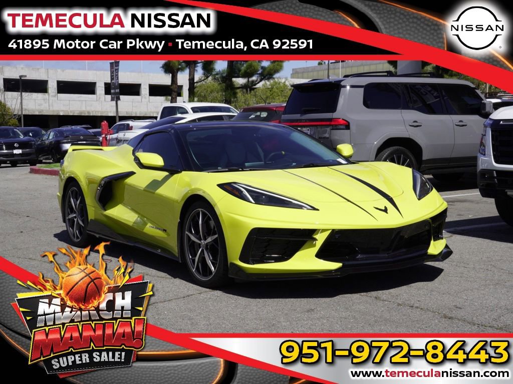 Used 2023 Chevrolet Corvette Stingray Premium Conv w/ Z51 Performance Package image 1