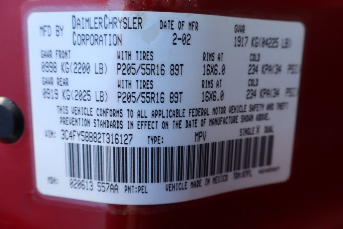 Used 2002 Chrysler PT Cruiser Touring image 42