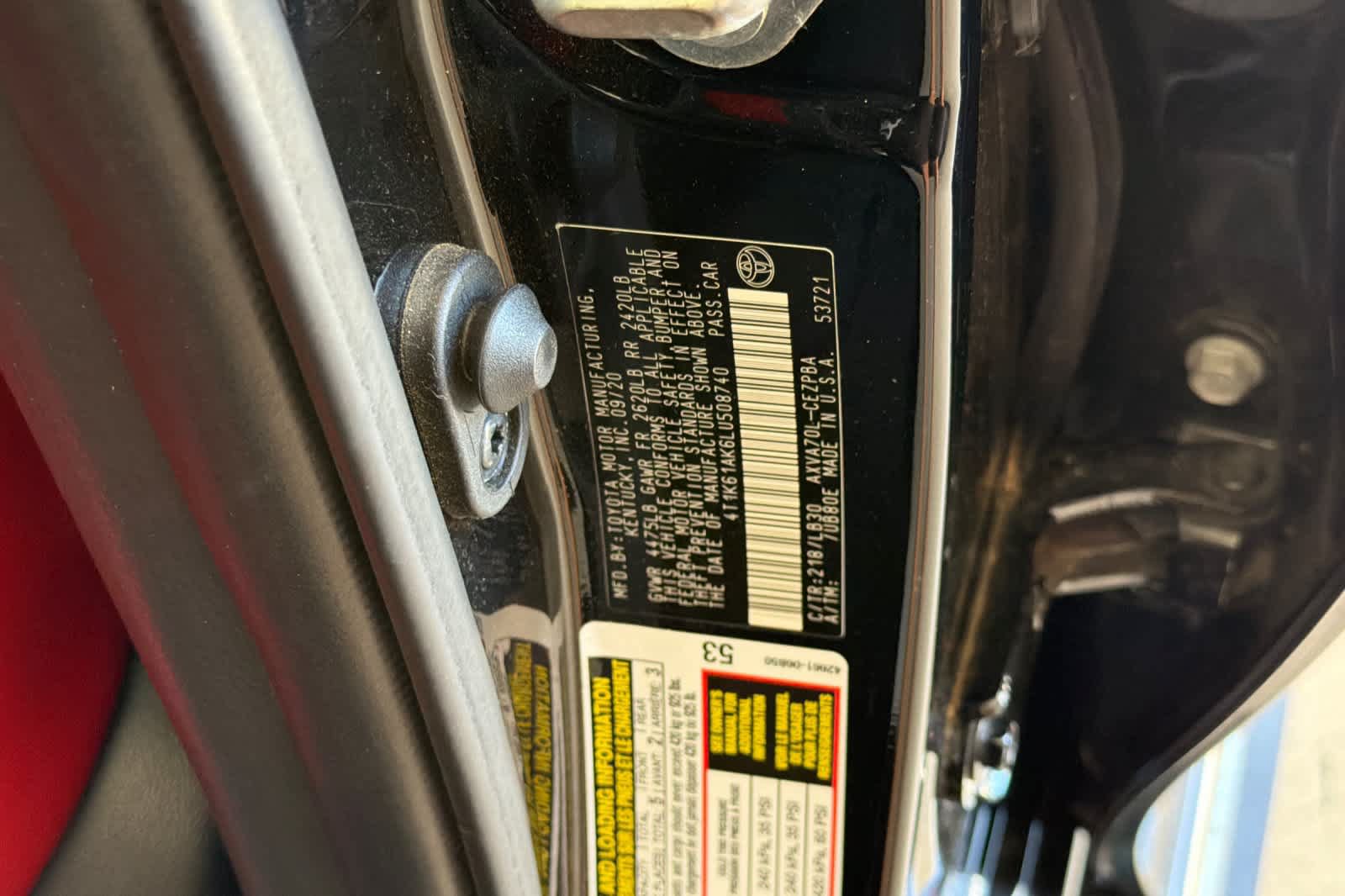 Used 2020 Toyota Camry XSE FWD image 32