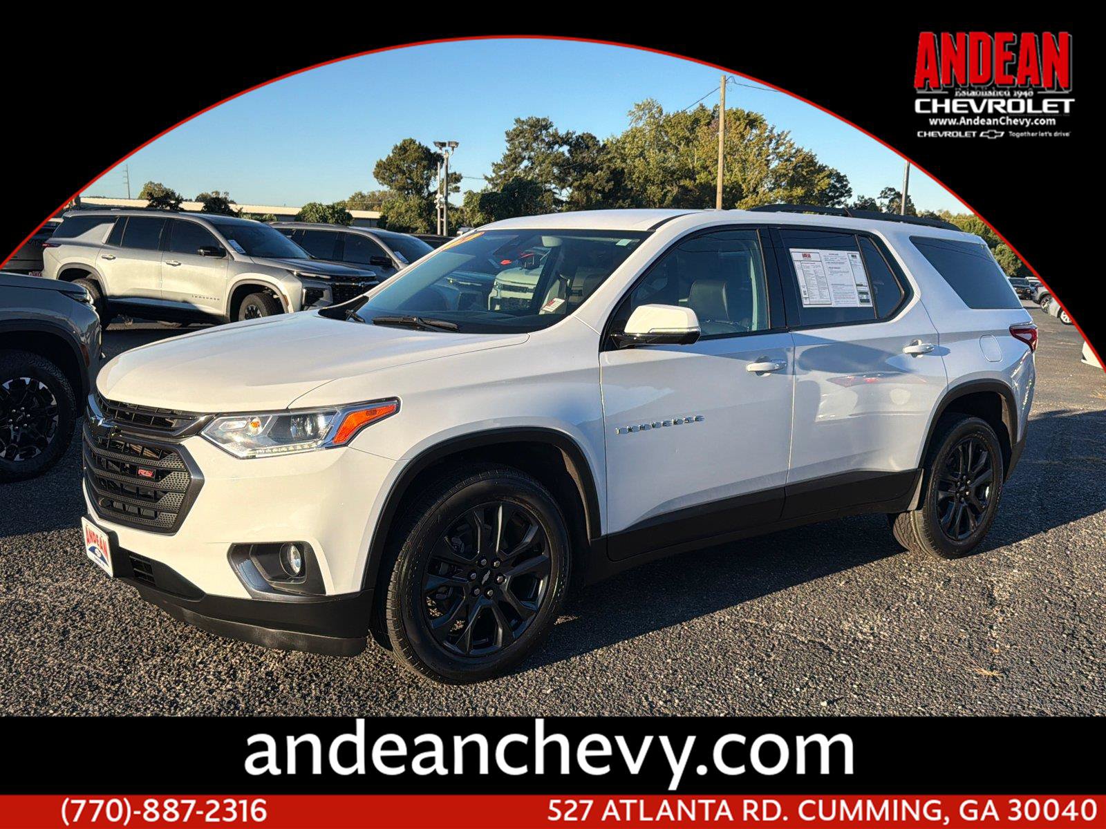Used 2020 Chevrolet Traverse RS