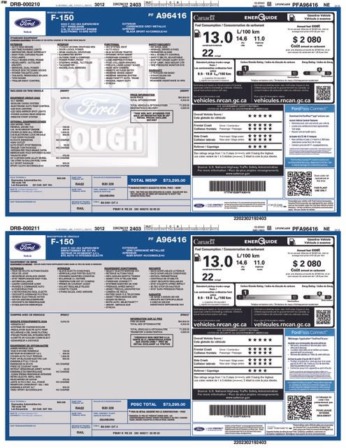Used 2023 Ford F150 XLT w/ Equipment Group 302A High AWD/4WD image 21