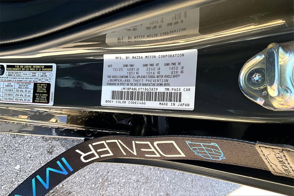 New 2026 MAZDA MAZDA3 s Sport image 14