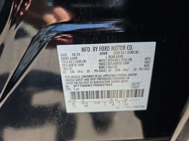 Used 2024 Ford Maverick Lariat w/ Black Appearance Package FWD image 16