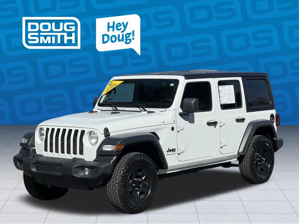 Used 2024 Jeep Wrangler Sport image 1