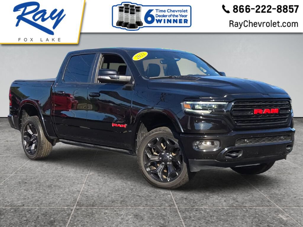Used 2022 RAM 1500 Limited w/ (RED) Edition AWD/4WD image 1