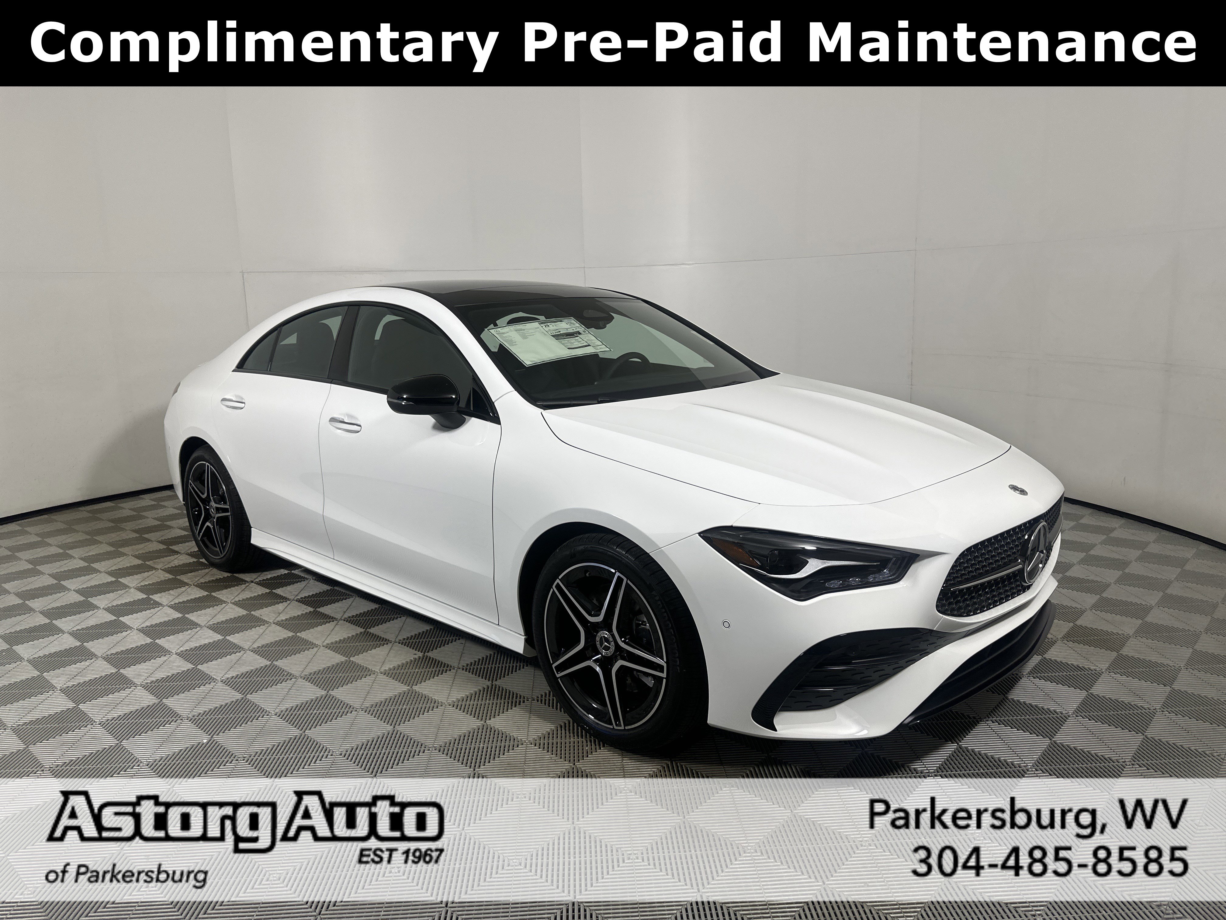 New 2025 Mercedes-Benz CLA 250 4MATIC