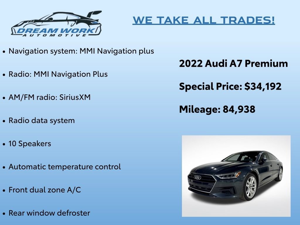 Used 2022 Audi A7 3.0T Premium video 2