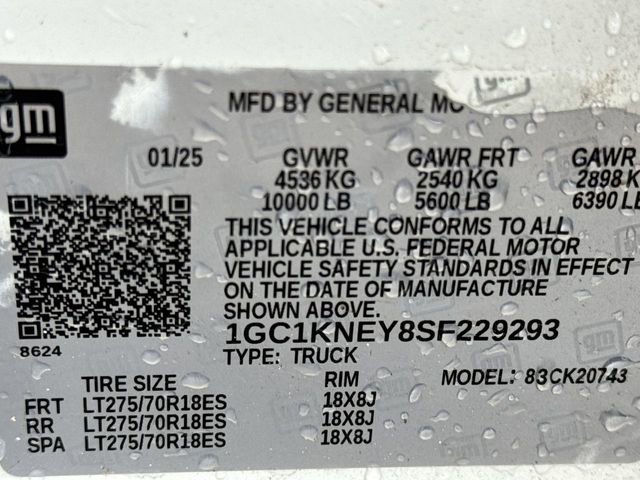 Used 2025 Chevrolet Silverado 2500 LT image 33