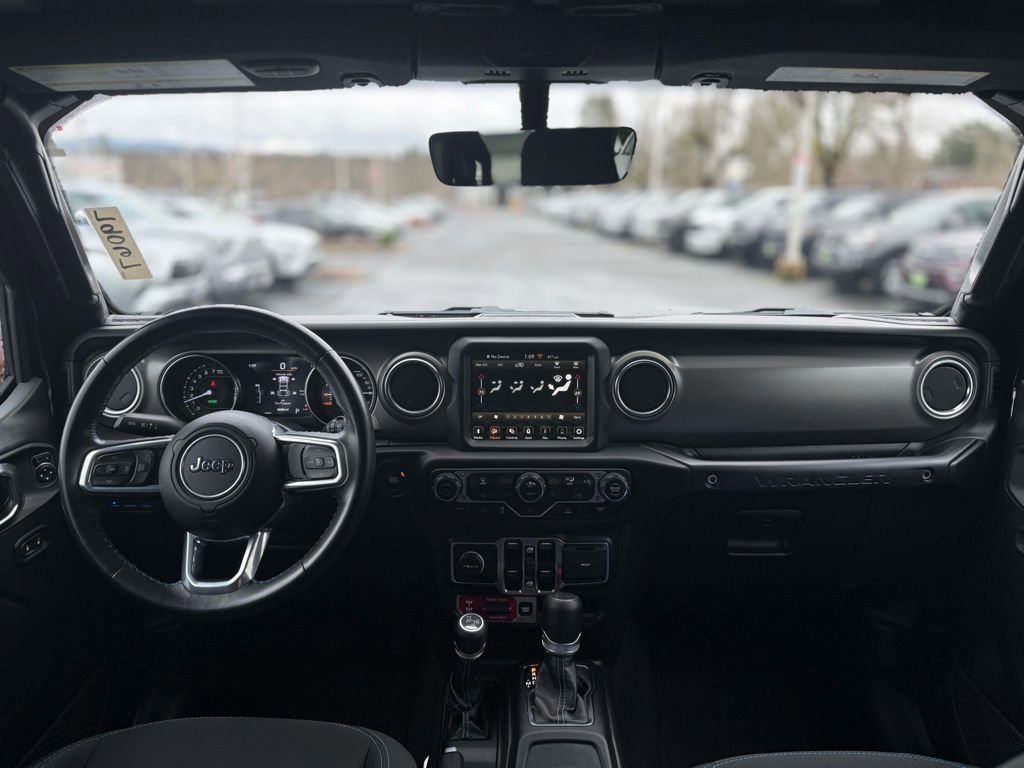 Used 2022 Jeep Wrangler Unlimited Rubicon 4xe w/ Steel Bumper Group image 23