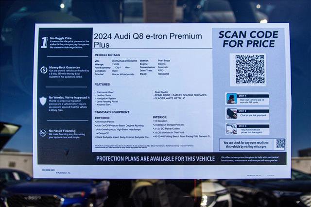 Used 2024 Audi Q8 e-tron Premium Plus w/ Premium Plus Package image 30