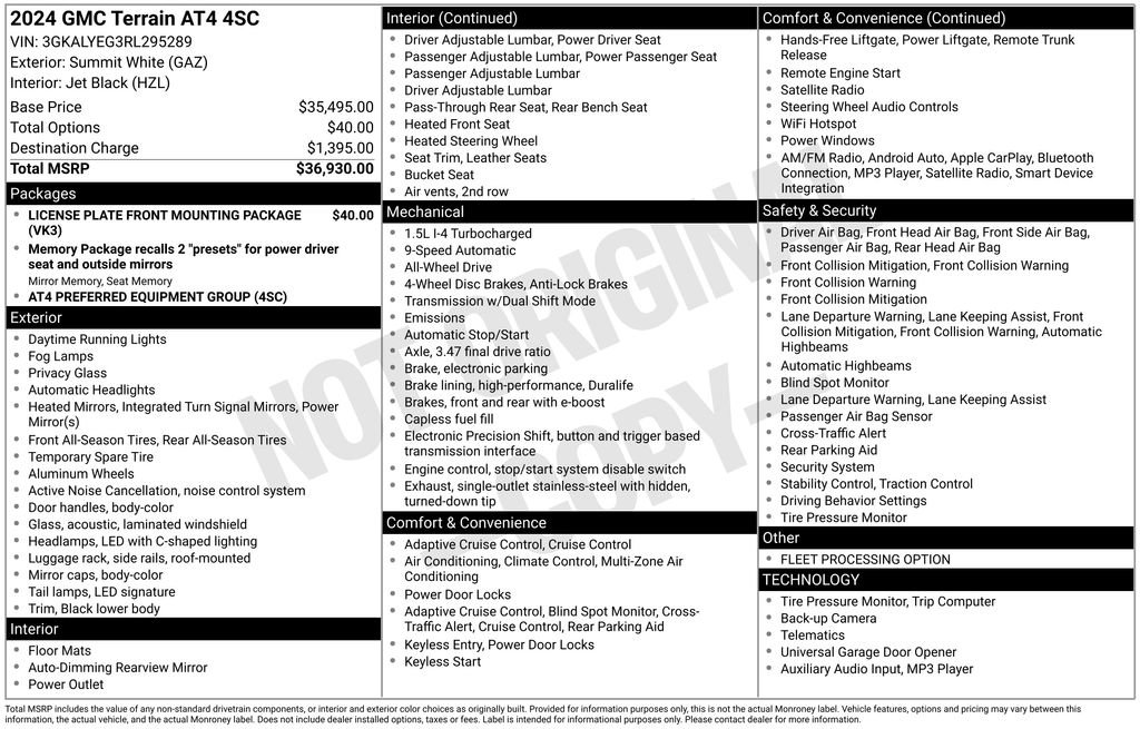 Certified 2024 GMC Terrain AT4 image 5