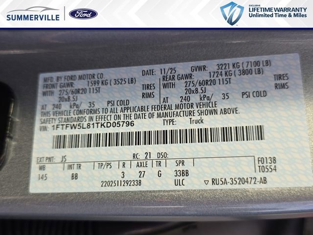 New 2026 Ford F150 Lariat w/ Equipment Group 501A Mid AWD/4WD image 32