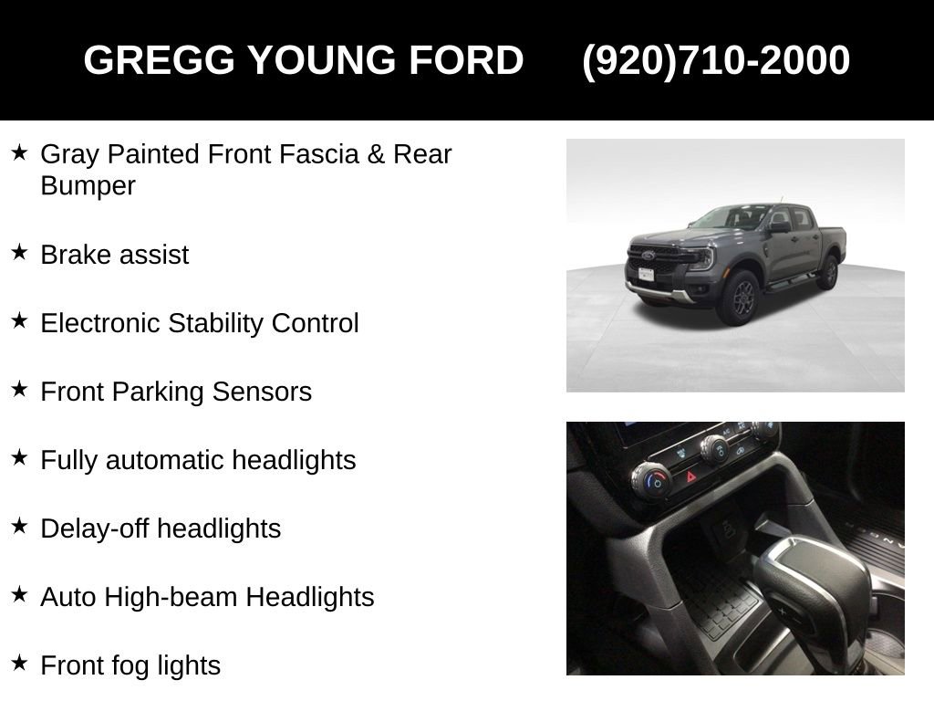 New 2025 Ford Ranger XLT w/ Technology Package image 37