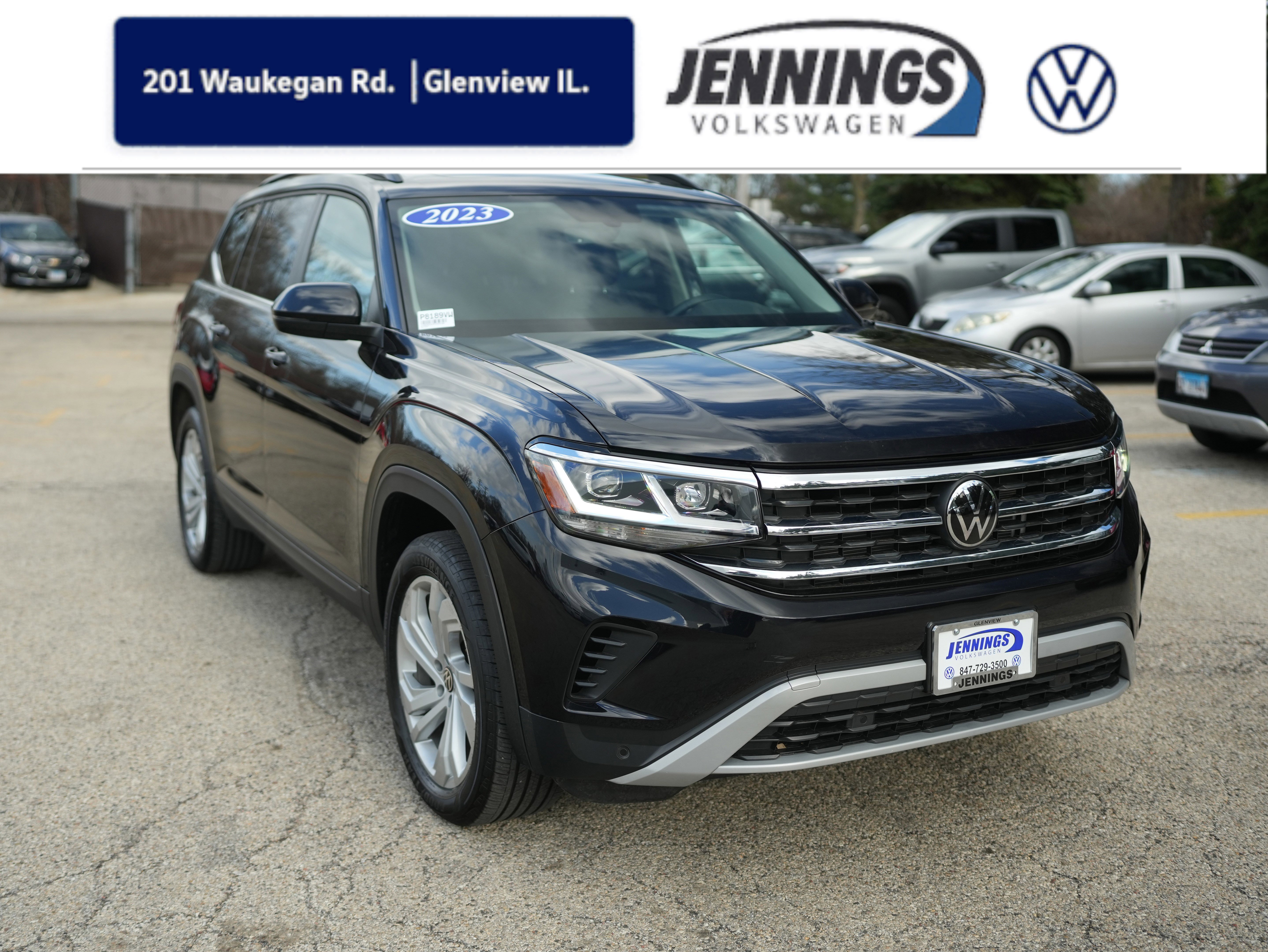 Certified 2023 Volkswagen Atlas SE w/ Panoramic Sunroof Package