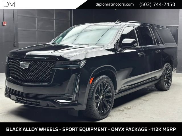 Used 2023 Cadillac Escalade ESV Sport Platinum w/ LPO, ONYX Package