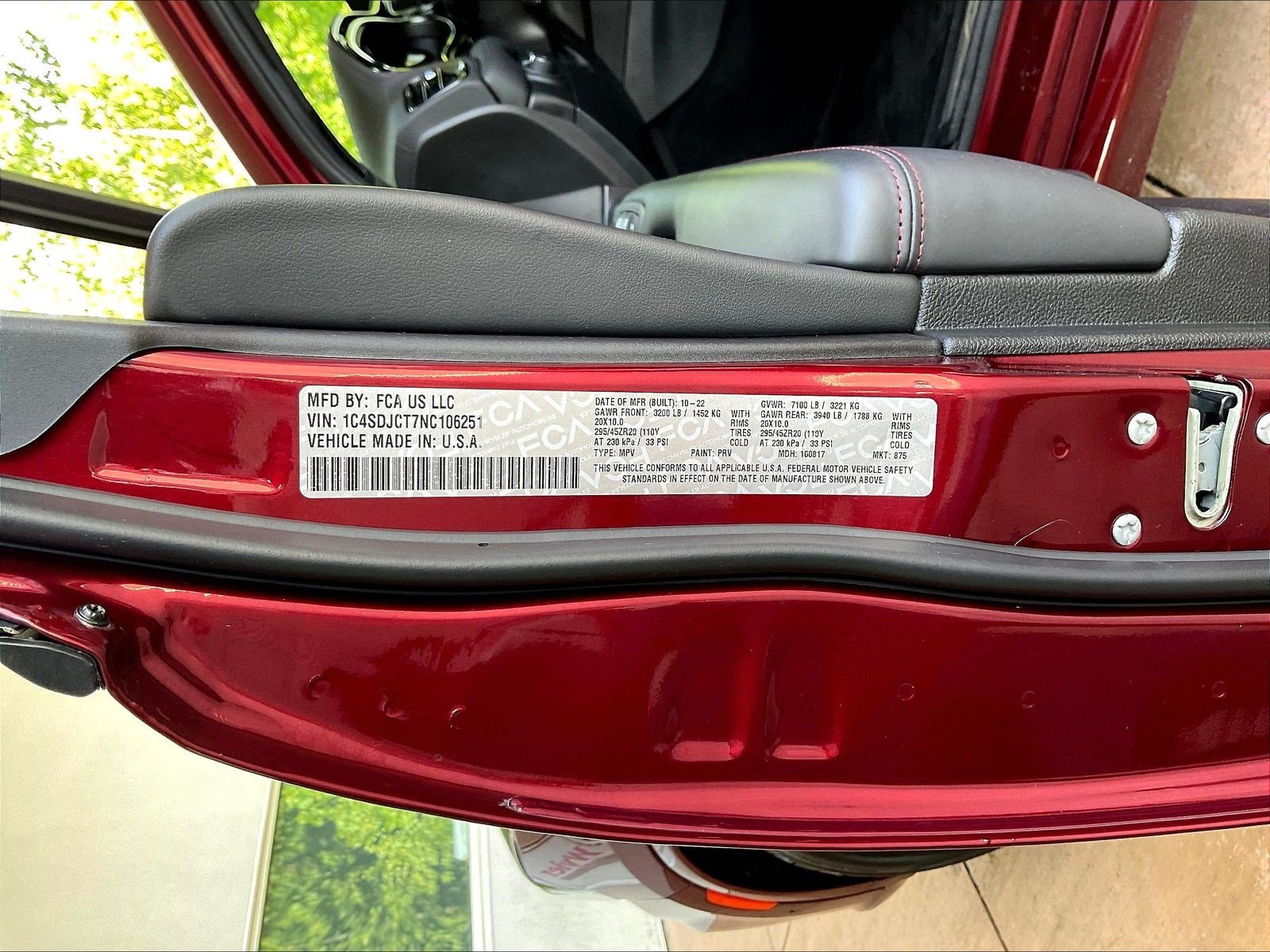 Used 2022 Dodge Durango R/T w/ Tow 'N Go Package AWD/4WD image 18