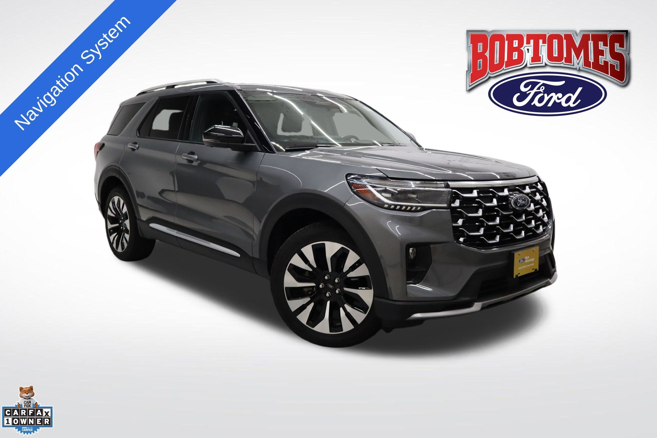 Certified 2025 Ford Explorer Platinum w/ LUX Leather Package image 1