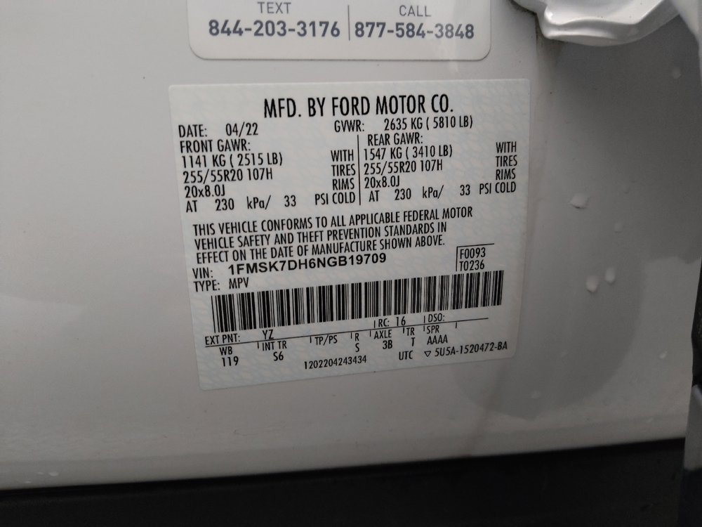 Used 2022 Ford Explorer XLT w/ Equipment Group 202A image 33