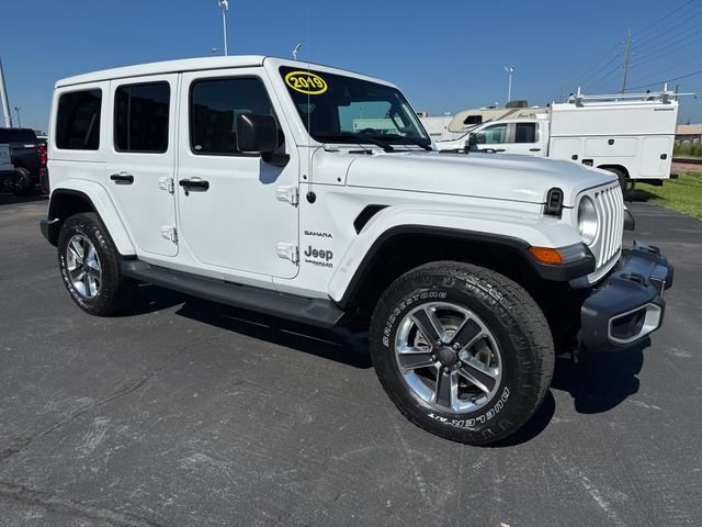 Used 2019 Jeep Wrangler Unlimited Sahara w/ Advanced Safety Group AWD/4WD image 10