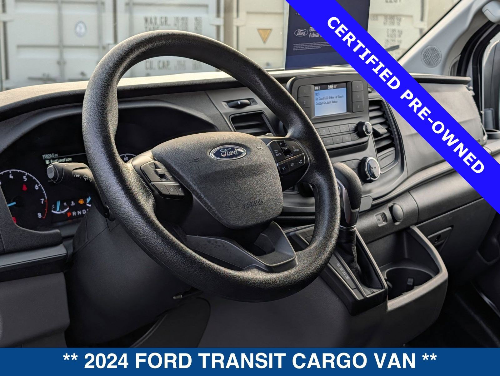 Certified 2024 Ford Transit 250 Low Roof w/ Exterior Upgrade Package RWD image 19