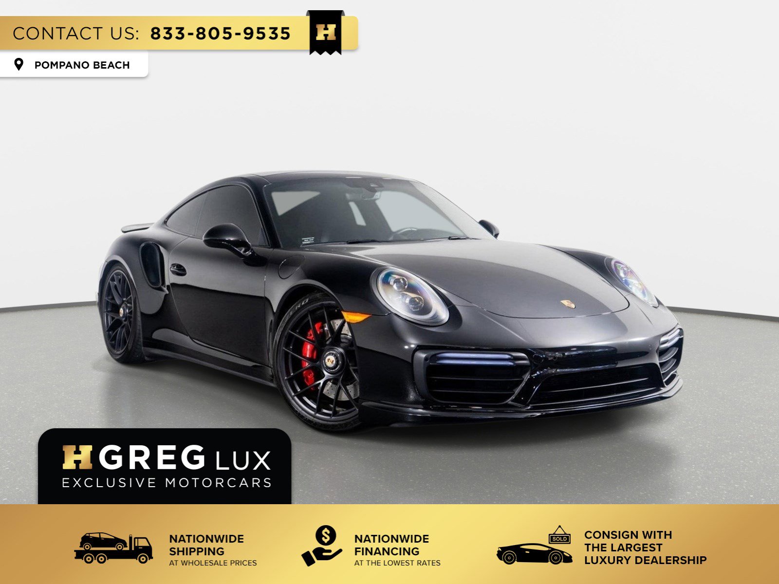 Used 2019 Porsche 911 Turbo w/ Light Design Package