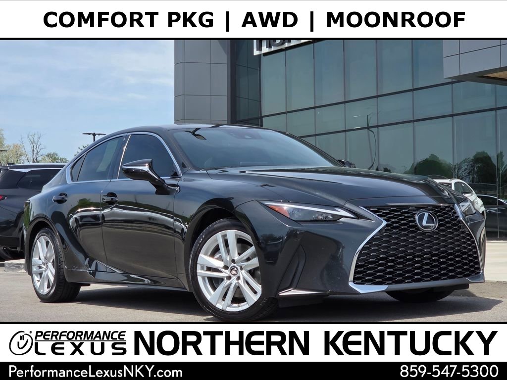 Used 2021 Lexus IS 300 AWD w/ Comfort Package