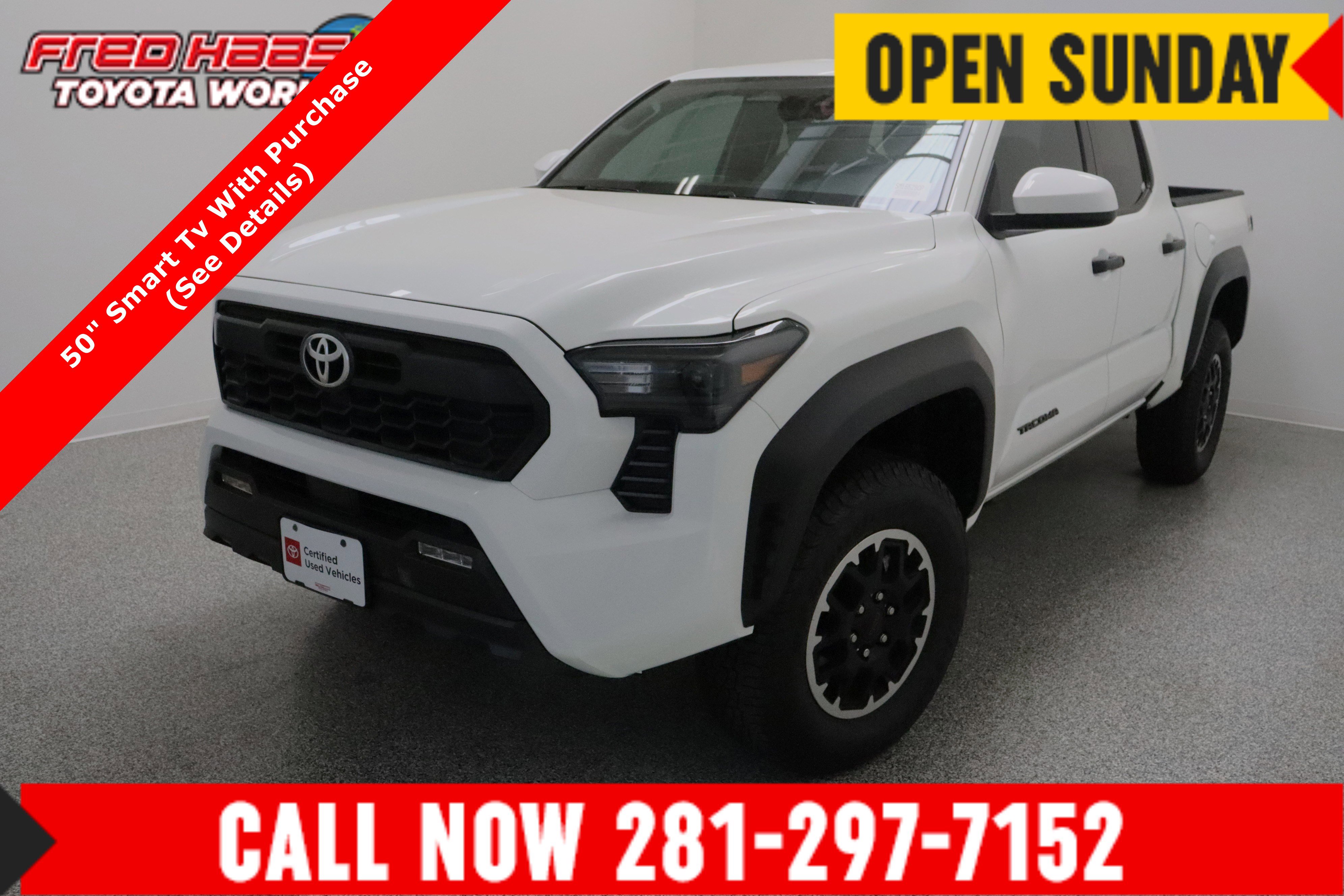 Certified 2025 Toyota Tacoma TRD Off-Road AWD/4WD image 1