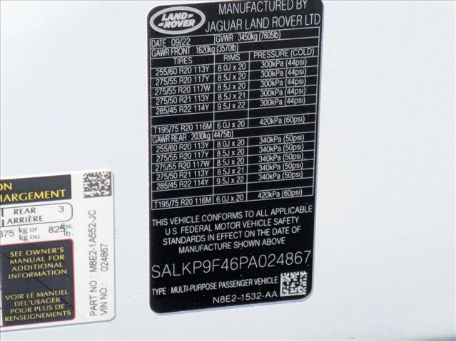 Certified 2023 Land Rover Range Rover SE AWD/4WD image 28