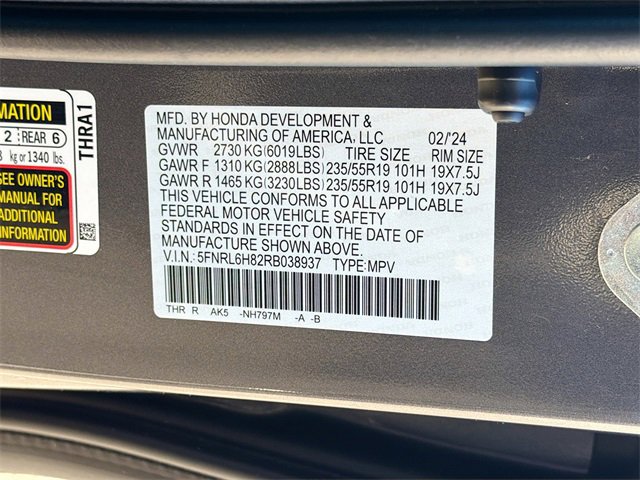 Used 2024 Honda Odyssey Touring image 44