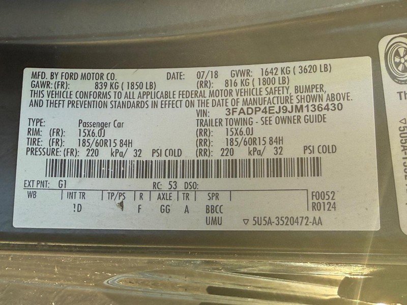 Used 2018 Ford Fiesta SE image 21