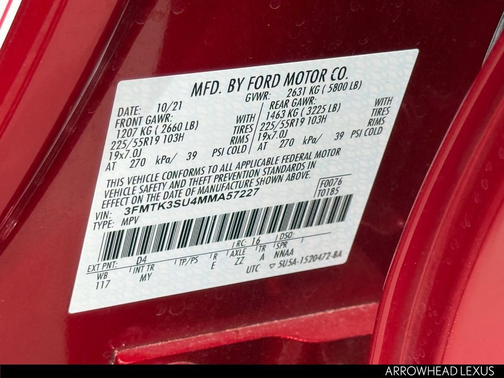 Used 2021 Ford Mustang Mach-E Premium AWD/4WD image 33