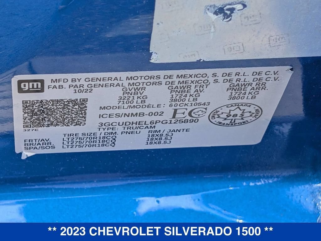 Used 2023 Chevrolet Silverado 1500 ZR2 w/ Technology Package AWD/4WD image 34