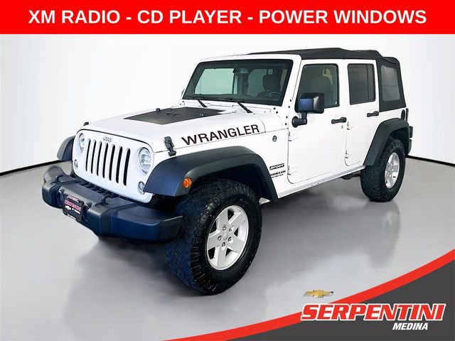 Used 2017 Jeep Wrangler Unlimited Sport w/ Quick Order Package 24S