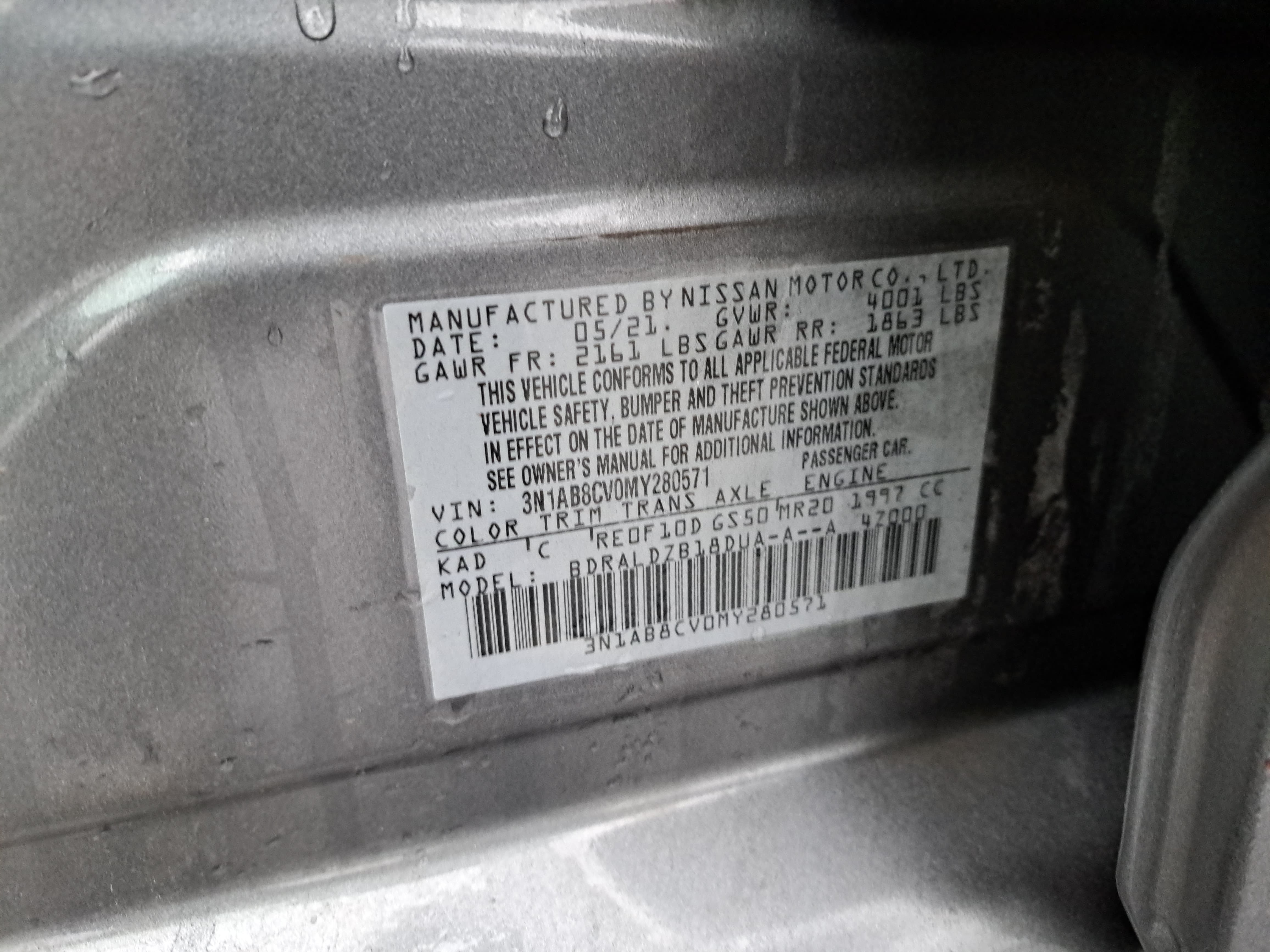 Used 2021 Nissan Sentra SV w/ SV Premium Package FWD image 33