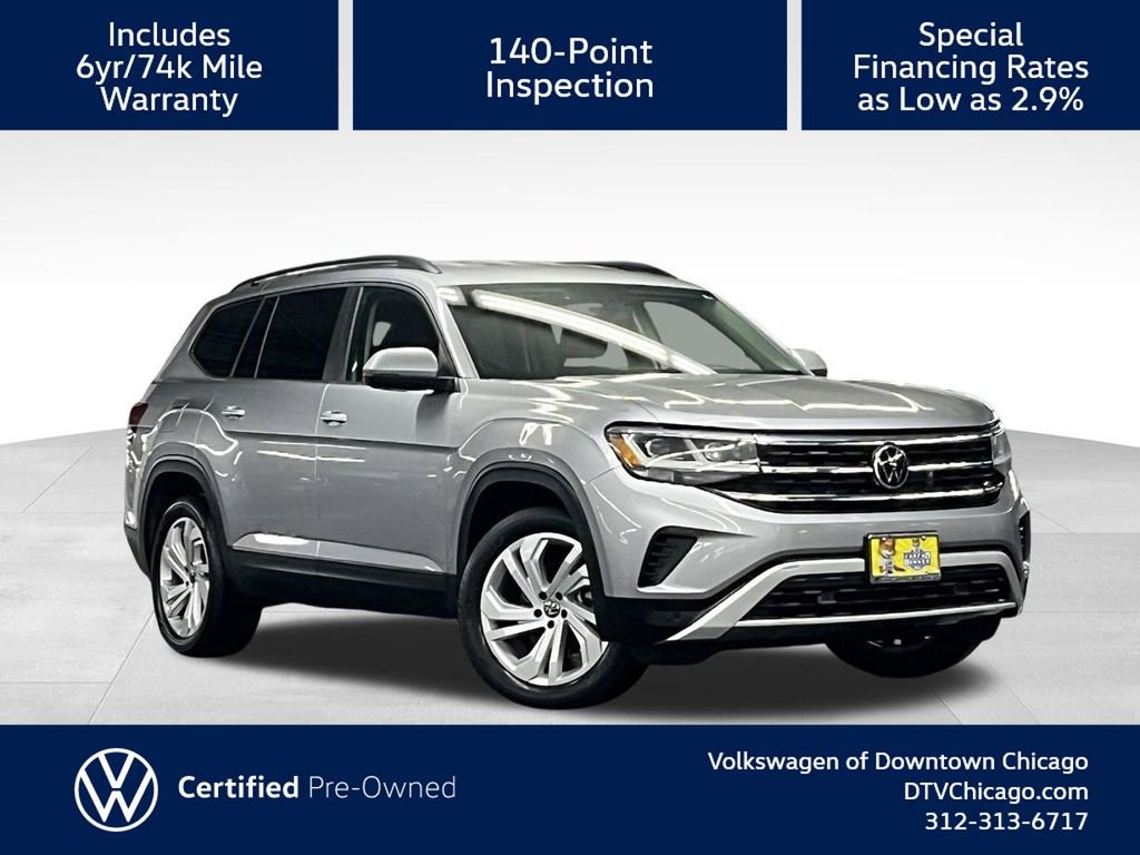 Used 2022 Volkswagen Atlas SE
