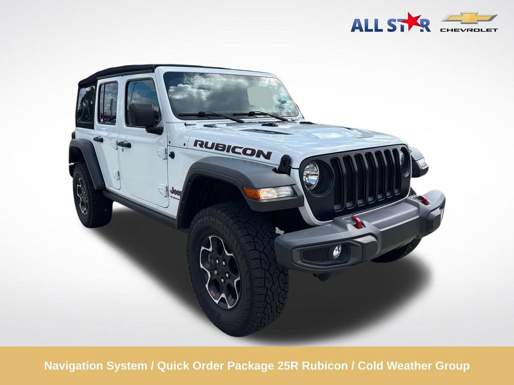 Used 2023 Jeep Wrangler Unlimited Rubicon w/ Cold Weather Group AWD/4WD image 1