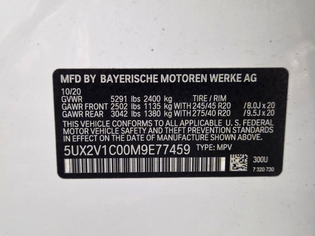 Used 2021 BMW X4 xDrive30i w/ Convenience Package AWD/4WD image 33
