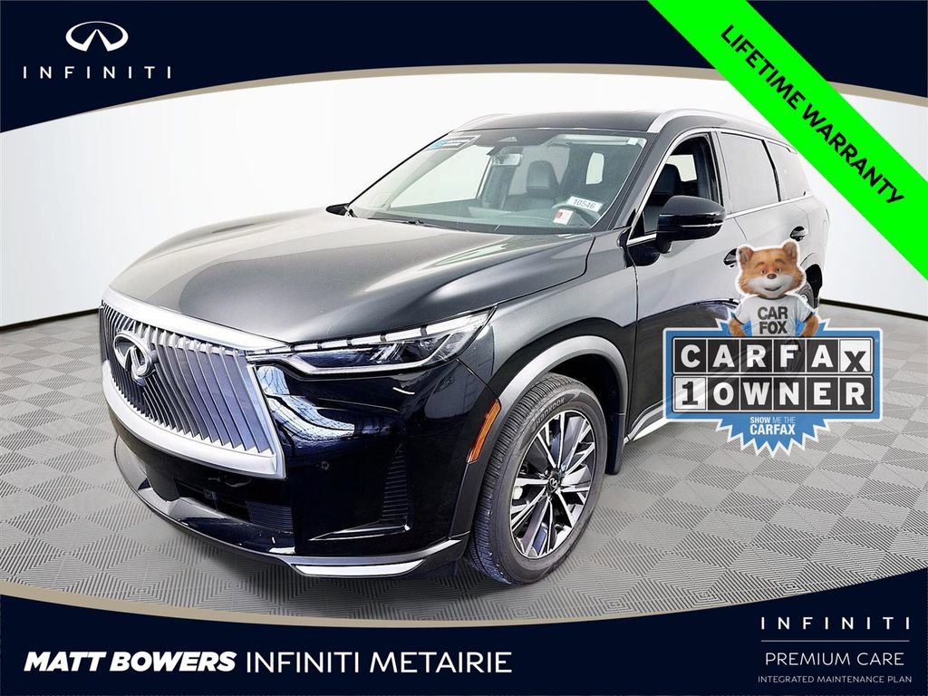 Certified 2026 INFINITI QX60 Luxe w/ Cargo Package image 1