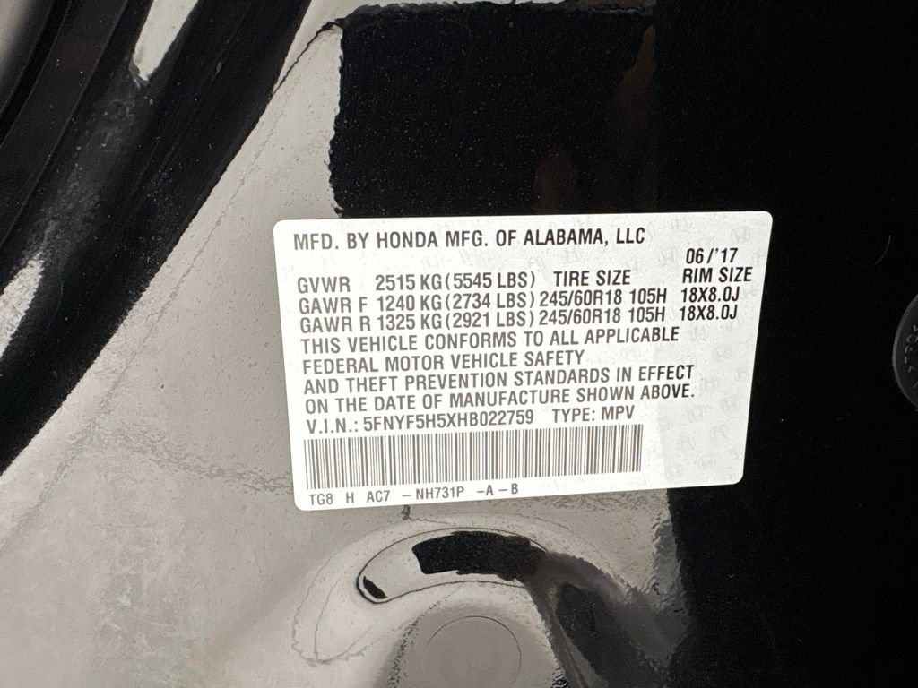 Used 2017 Honda Pilot EX-L image 10