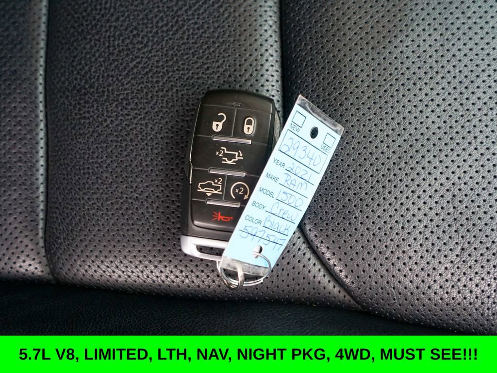 Used 2021 RAM 1500 Limited w/ Night Edition image 38